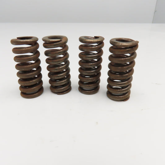1/2" ID x 1" OD Round Wire Compression Die Spring 2-7/16" OAL Lot Of 4
