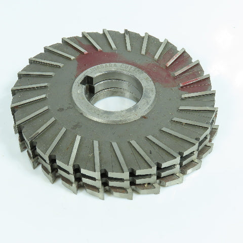 4-1/2" & 4-11/16" x 1/4" Cutting Width Side Mill Cutter 1-1/4" Arbor Lot of 3