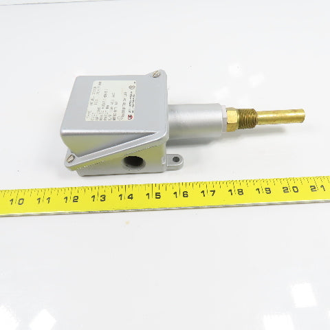 United Electric C100 Model 120 0-225°F / -15+105°C Temperature Switch 480VAC
