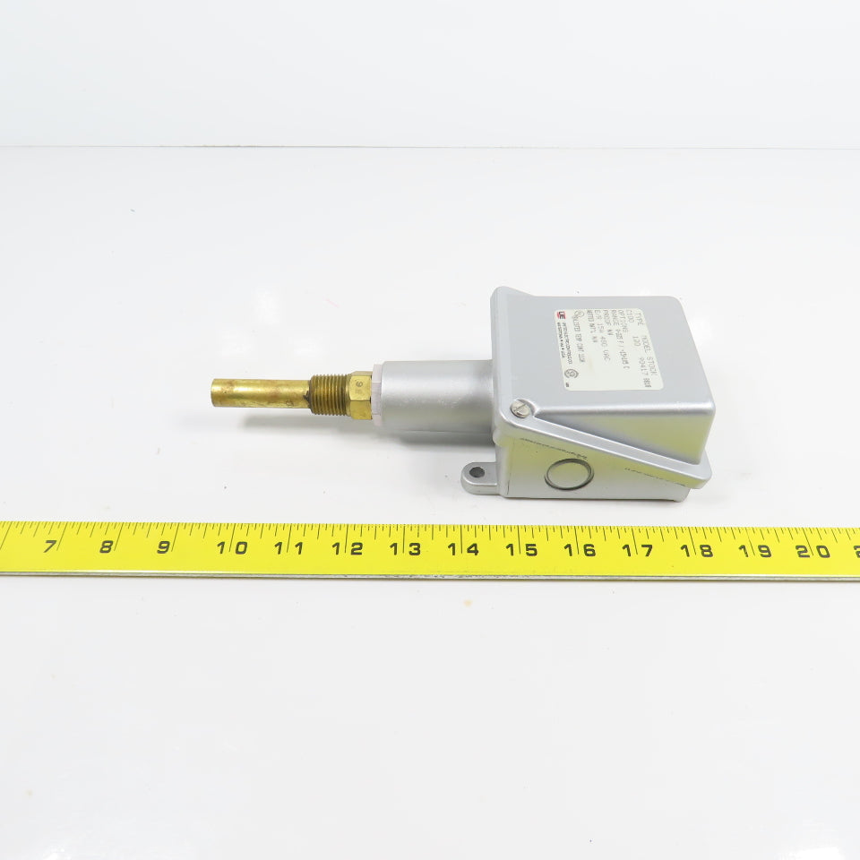 United Electric C100 Model 120 0-225°F / -15+105°C Temperature Switch 480VAC
