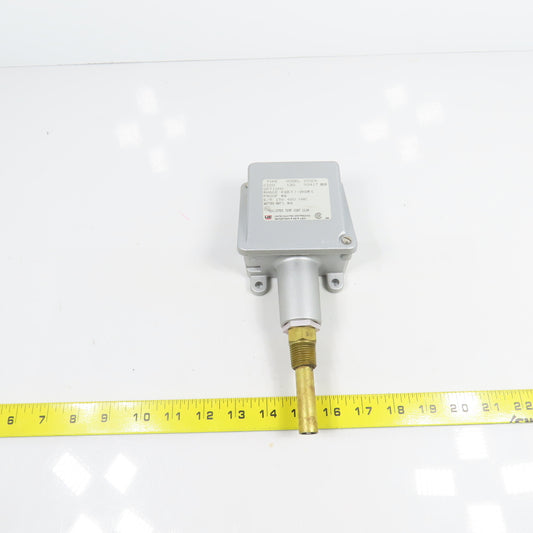 United Electric C100 Model 120 0-225°F / -15+105°C Temperature Switch 480VAC