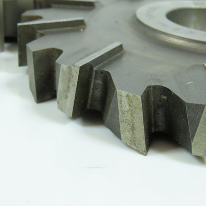 ITW 3/4" & 5/8" Cutting Width Side Mill Cutter 1-1/4" Arbor Lot of 2