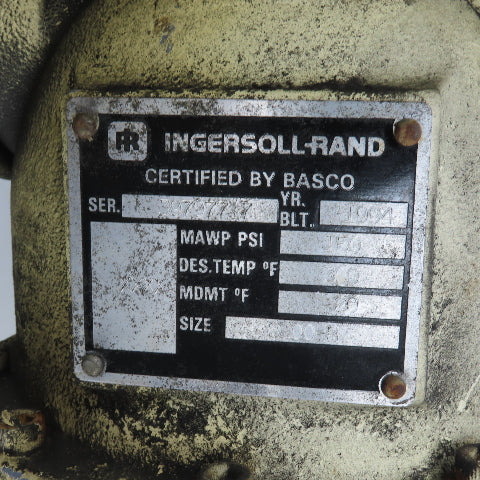 Ingersoll-Rand SSR-EP75 S200-B Air Compressor Oil Sump Filter MAWP 150PSI