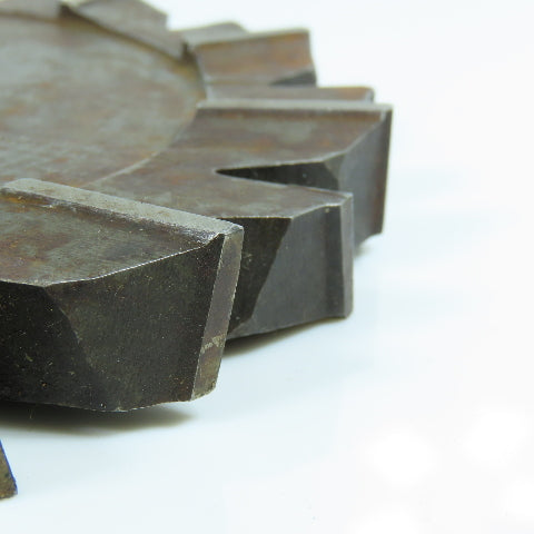 6" x 5/8" Side Milling Cutter 1-1/4" Arbor Staggered 22 Tooth