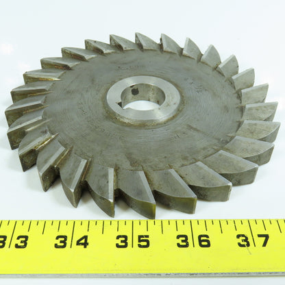6" x 1/2" Side Milling Cutter 1" Arbor Staggered 26 Tooth