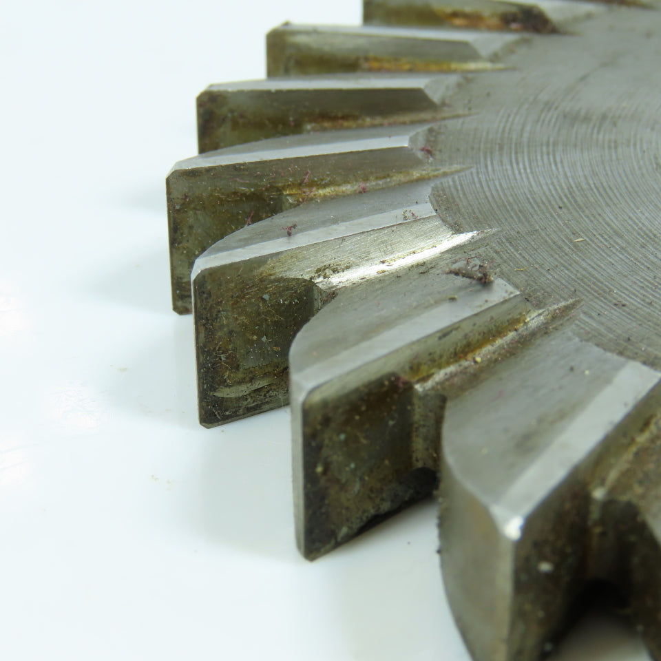 6" x 1/2" Side Milling Cutter 1" Arbor Staggered 26 Tooth