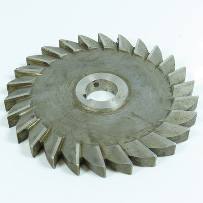 6" x 1/2" Side Milling Cutter 1" Arbor Staggered 26 Tooth