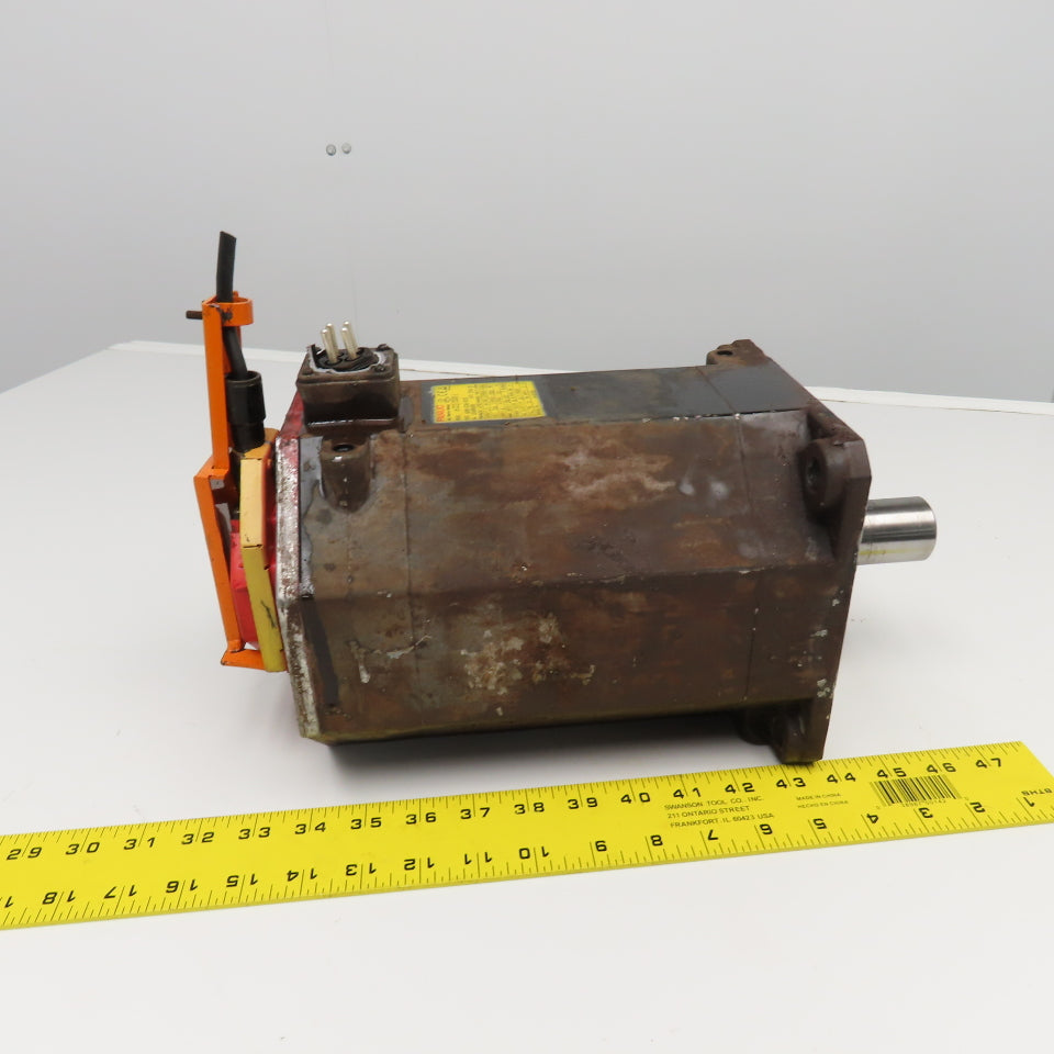 Fanuc A06B-0246-B100 C22/2000i 3.0Kw 2000RPM 234V 133Hz AC Servo Motor