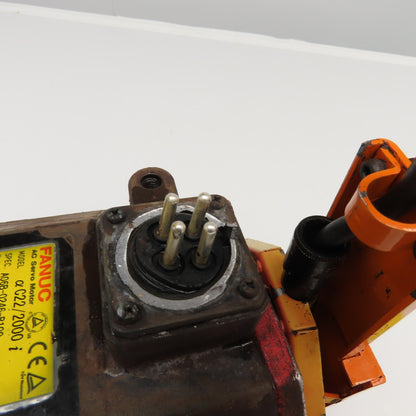 Fanuc A06B-0246-B100 C22/2000i 3.0Kw 2000RPM 234V 133Hz AC Servo Motor