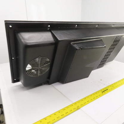 Aluminum Fin Style Heat Exchanger Cooling Unit 24-3/4Lx 15W x 5-1/4"D