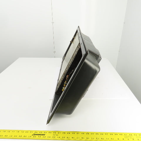 Aluminum Fin Style Heat Exchanger Cooling Unit 24-3/4Lx 15W x 5-1/4"D