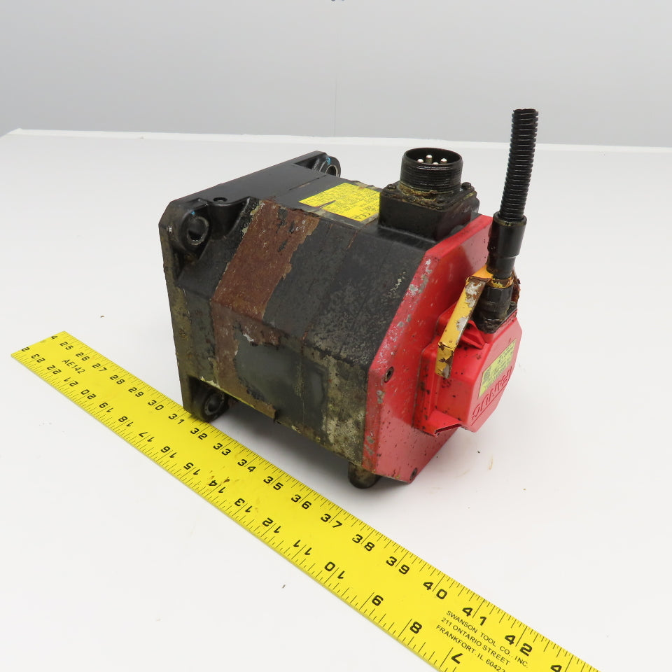 Fanuc A06B-0241-B100 1.8kW 2000RPM 3Ph 200/240V AC Servo Motor