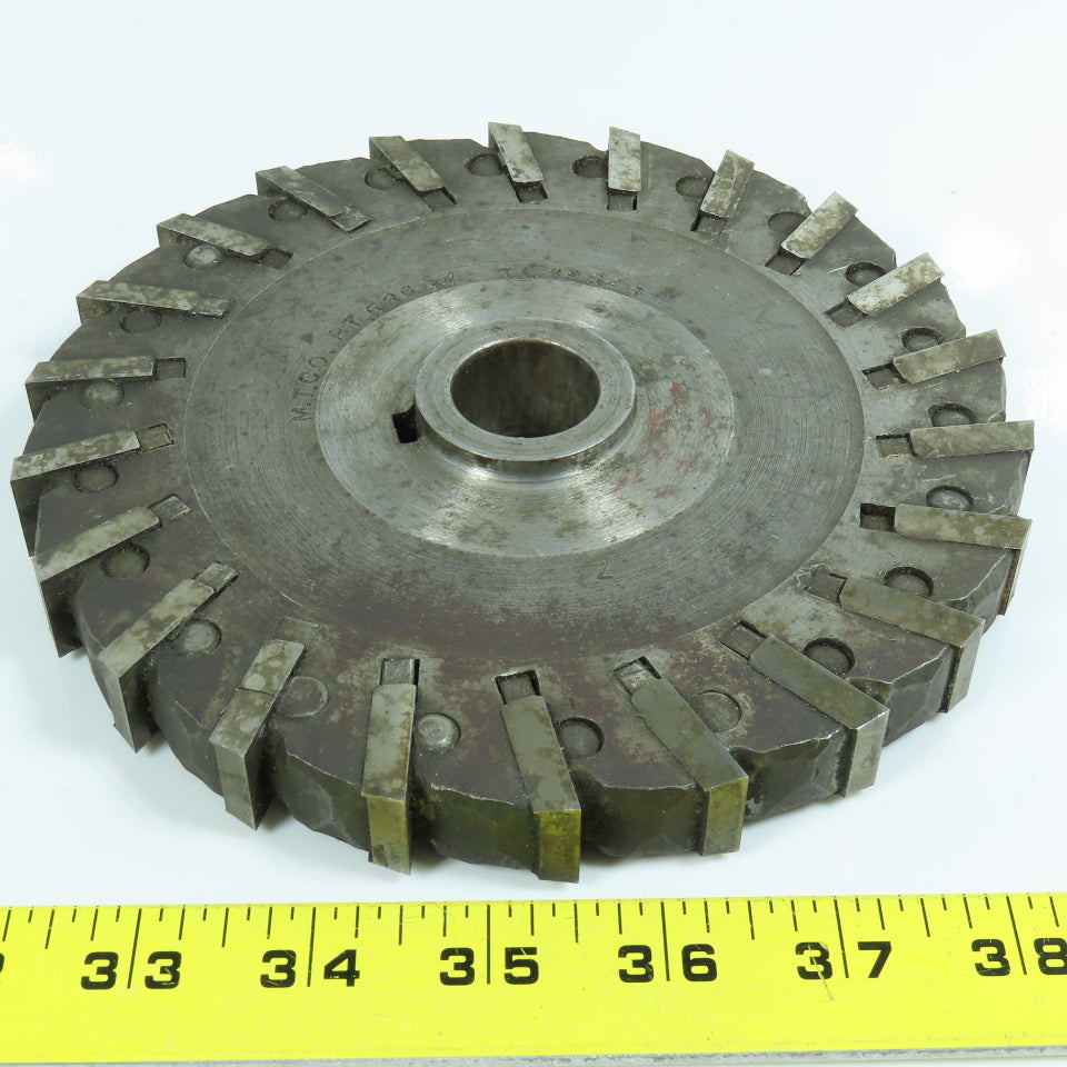 6-3/4" x 5/8" Indexable Side Milling Cutter 1" Arbor 22 Tooth