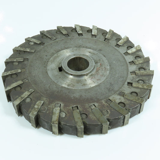 6-3/4" x 5/8" Indexable Side Milling Cutter 1" Arbor 22 Tooth