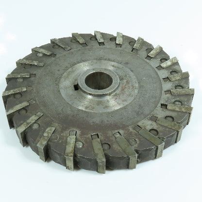 6-3/4" x 5/8" Indexable Side Milling Cutter 1" Arbor 22 Tooth