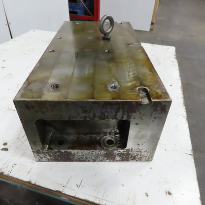 12" x 24" x 8" Solid Steel Machined Riser Machinist Block Set Up Jig Fixture