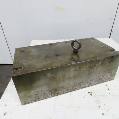 12" x 24" x 8" Solid Steel Machined Riser Machinist Block Set Up Jig Fixture