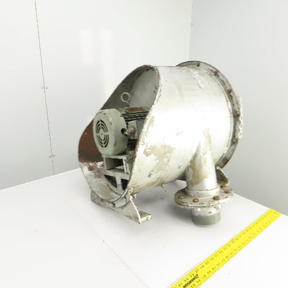 1HP Direct Drive Centrifugal Blowers 460V 3PH 3510RPM 4" Outlet