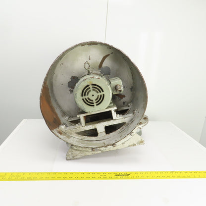 1HP Direct Drive Centrifugal Blowers 460V 3PH 3510RPM 4" Outlet