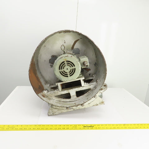 1HP Direct Drive Centrifugal Blowers 460V 3PH 3510RPM 4" Outlet