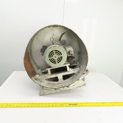1HP Direct Drive Centrifugal Blowers 460V 3PH 3510RPM 4" Outlet