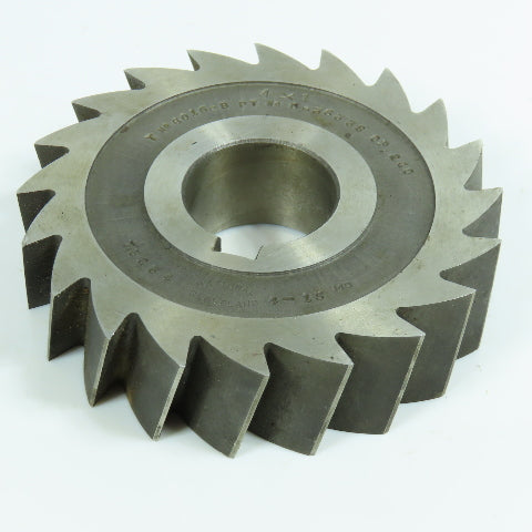 4" x 1" Plain Milling Cutter 1-1/4" Arbor 20 Tooth