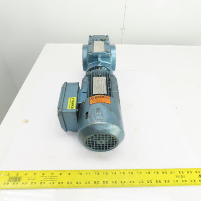 Sew-Eurodrive SA57DT80K 84:1 Ratio Gear Reducer 0.75HP 20RPM 3PH W/Brake 24VDC