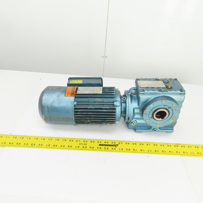Sew-Eurodrive SA57DT80K 84:1 Ratio Gear Reducer 0.75HP 20RPM 3PH W/Brake 24VDC