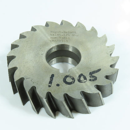 Regal 4" x 1" Plain Milling Cutter 1-1/4" Arbor 20 Tooth