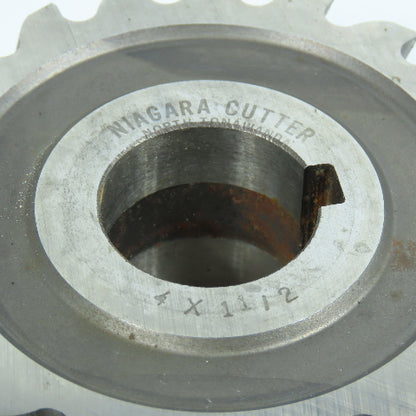 Niagara 3-15/16" x 1-1/2" Plain Milling Cutter 1-1/4" Arbor 20 Tooth