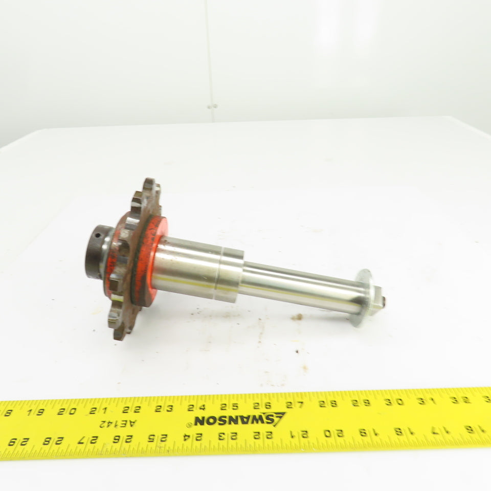 12 Tooth Roller Chain Sprocket Gear Drive 1-1/4" Shaft From DFT71D4
