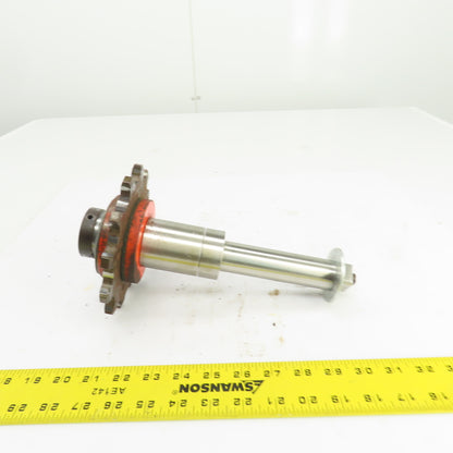 12 Tooth Roller Chain Sprocket Gear Drive 1-1/4" Shaft From DFT71D4
