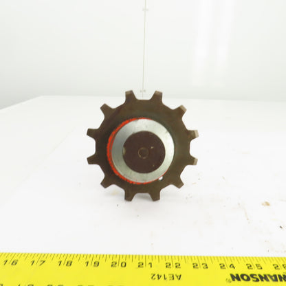 12 Tooth Roller Chain Sprocket Gear Drive 1-1/4" Shaft From DFT71D4