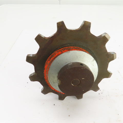 12 Tooth Roller Chain Sprocket Gear Drive 1-1/4" Shaft From DFT71D4