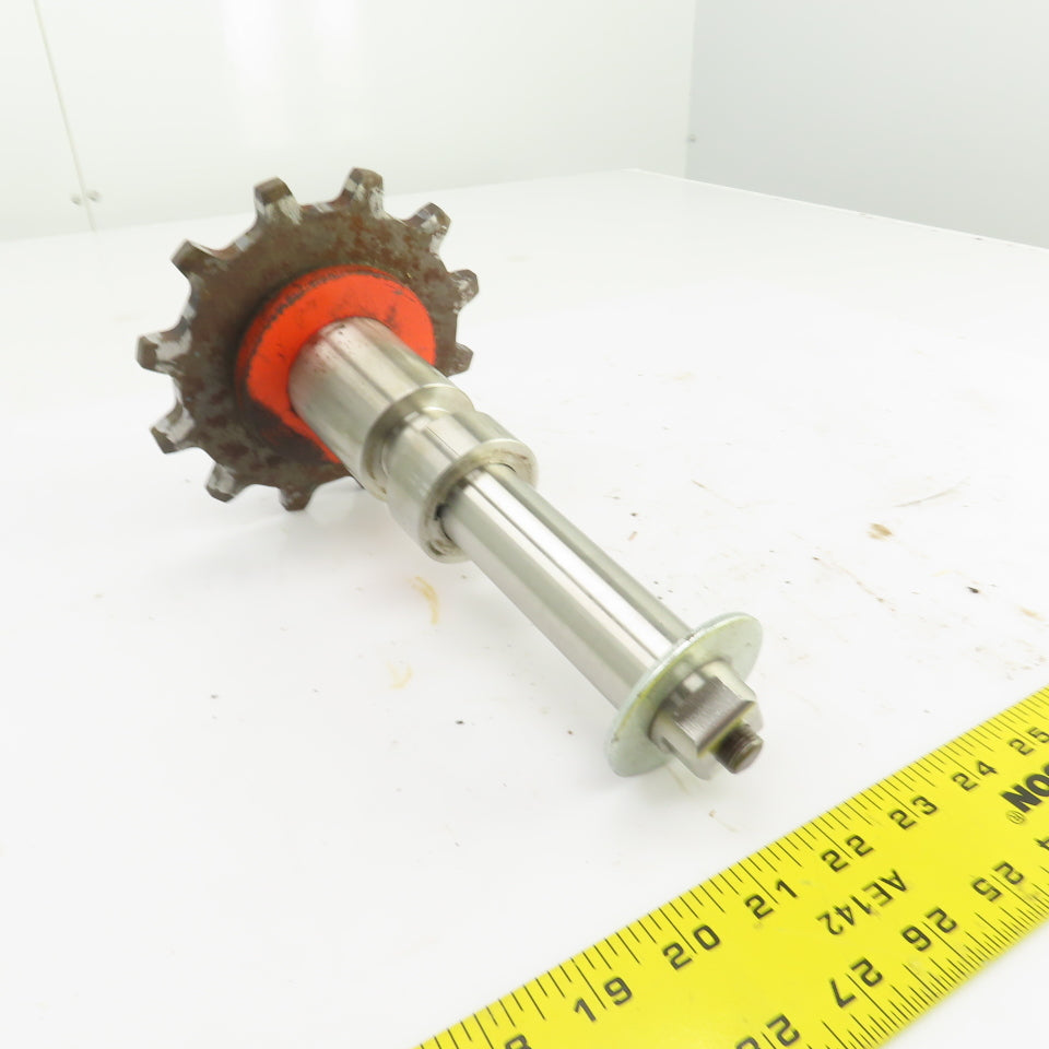 12 Tooth Roller Chain Sprocket Gear Drive 1-1/4" Shaft From DFT71D4