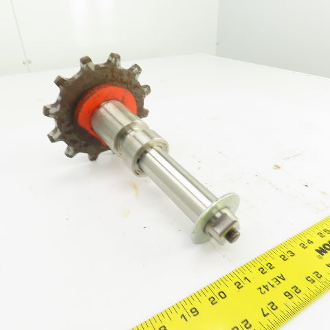 12 Tooth Roller Chain Sprocket Gear Drive 1-1/4" Shaft From DFT71D4