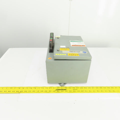 Allen Bradley 1494G-BF3N-98 AL-208 30A Enclosed Safety Disconnect Switch 600V 3R