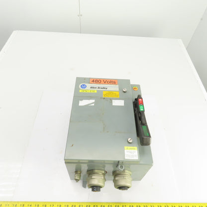 Allen Bradley 1494G-CF3N-98 AL-208 60A Enclosed Safety Disconnect Switch 600V 3R