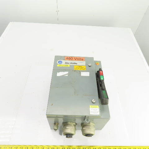 Allen Bradley 1494G-CF3N-98 AL-208 60A Enclosed Safety Disconnect Switch 600V 3R
