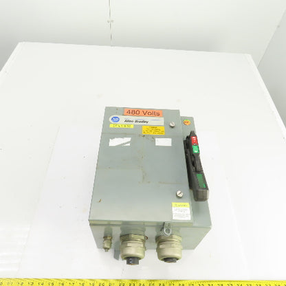 Allen Bradley 1494G-CF3N-98 AL-208 60A Enclosed Safety Disconnect Switch 600V 3R