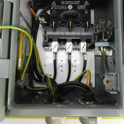 Allen Bradley 1494G-CF3N-98 AL-208 60A Enclosed Safety Disconnect Switch 600V 3R