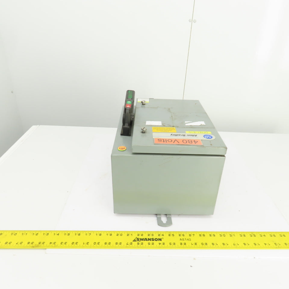 Allen Bradley 1494G-CF3N-98 AL-208 60A Enclosed Safety Disconnect Switch 600V 3R