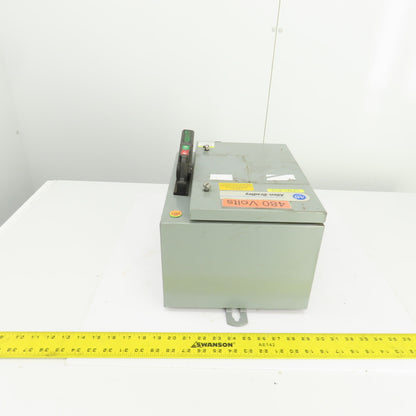 Allen Bradley 1494G-CF3N-98 AL-208 60A Enclosed Safety Disconnect Switch 600V 3R