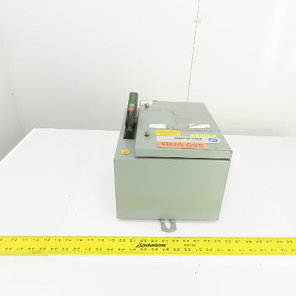 Allen Bradley 1494G-CF3N-98 AL-208 60A Enclosed Safety Disconnect Switch 600V 3R