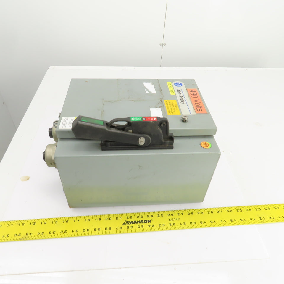 Allen Bradley 1494G-CF3N-98 AL-208 60A Enclosed Safety Disconnect Switch 600V 3R