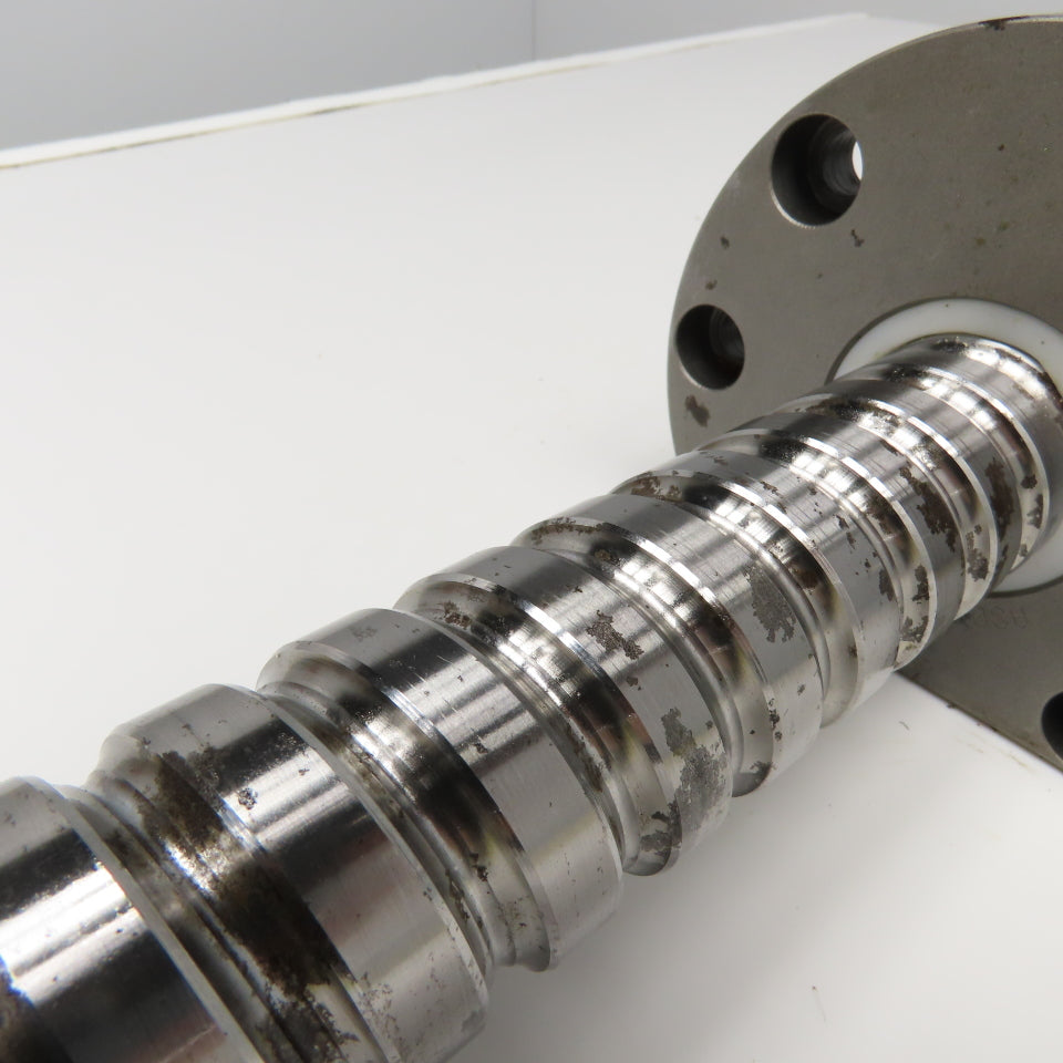 40mm Single Start 15mm Pitch Ball Screw & Nut 27-1/2" Screw Length 39" OAL