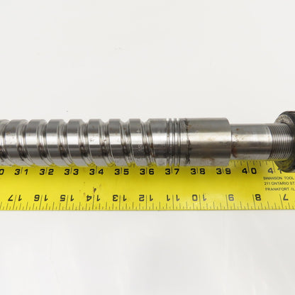 40mm Single Start 15mm Pitch Ball Screw & Nut 33" Screw Length 45" OAL