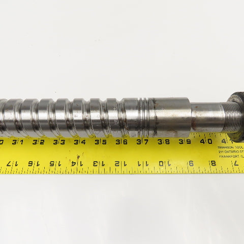 40mm Single Start 15mm Pitch Ball Screw & Nut 33" Screw Length 45" OAL