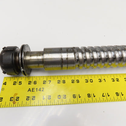 40mm Single Start 12mm Pitch Ball Screw & Nut 26-1/2" Screw Length 38" OAL