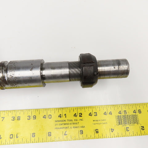 40mm Single Start 12mm Pitch Ball Screw & Nut 26-1/2" Screw Length 38" OAL